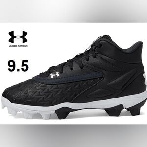 Under Armour Kids' Leadoff 3.0 Mid RM Baseball Cleats